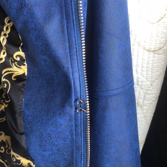 Frank Lyman bomber jacket faux suede - Picture 5 of 5